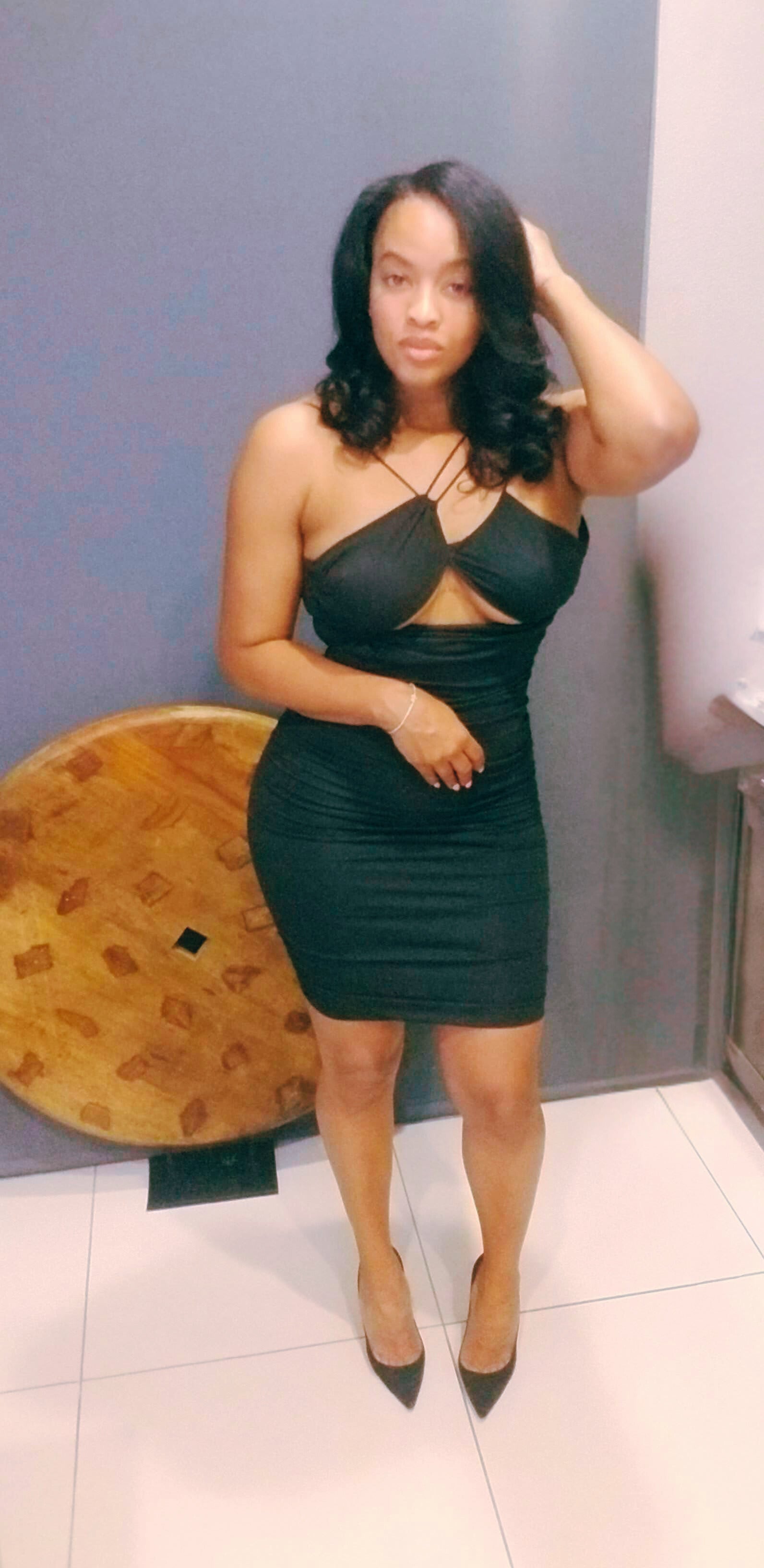 Bodycon Strappy Halter Dress