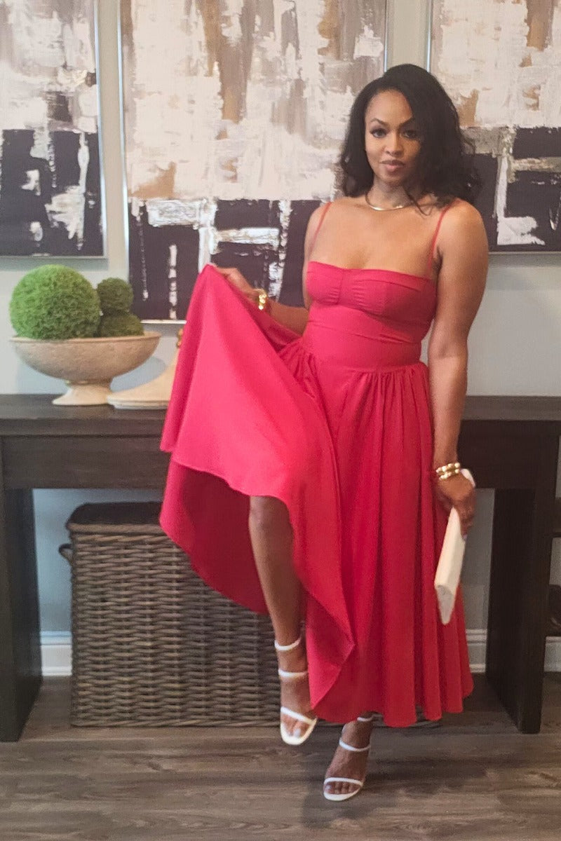 The Perfect Spring Midi Dress